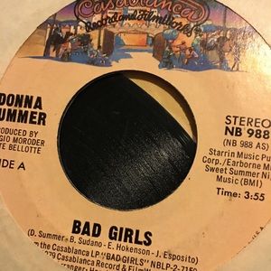 Donna Summers 45 inch vinyl record